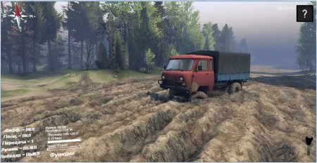 Скачать мод грузовик УАЗ 39095 для Spintires 2014