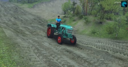 Скачать мод трактор Kramer KL-200 для Spintires 2014
