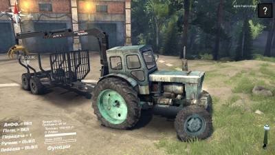 Скачать мод "Трактор Т-40АМ v1.1" для Spintires 2014