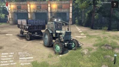 Скачать мод "Трактор Т-40АМ v1.1" для Spintires 2014