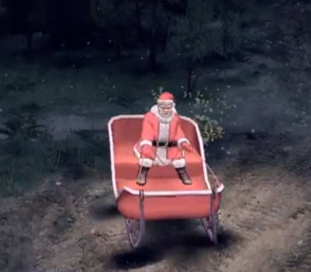 Скачать мод Санта на санях для Spintires 2014