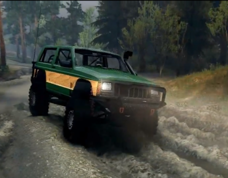 Скачать мод SID Jeep XJ Cherokee для SpinTires 2014