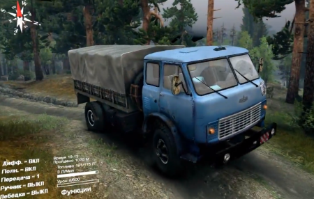 Скачать мод грузовик МАЗ-509 v2 для Spintires 2014