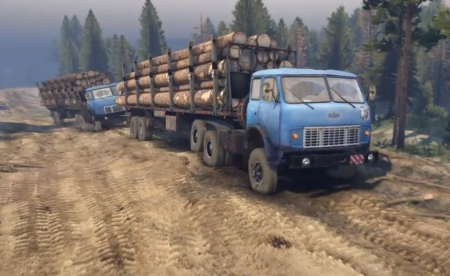Скачать мод грузовик МАЗ-515 для Spintires 2014