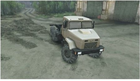 Скачать мод грузовик КрАЗ-63221 для Spintires 2015
