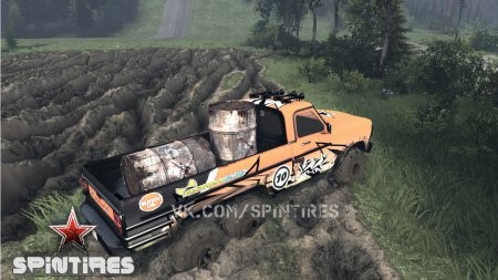 Скачать мод Ford (Truck Fire jump) для Spintires 13.04.15