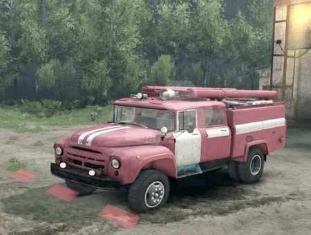 Скачать мод грузовик ZIL 130 AC-40 – SPIN TIRES 2014