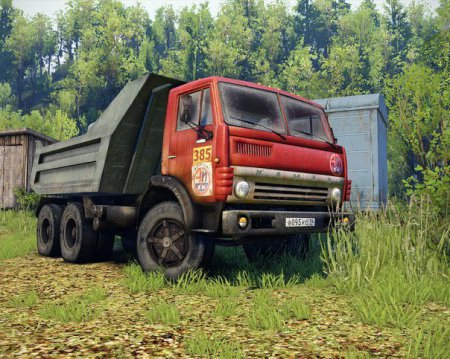 Скачать мод грузовик КамАЗ-5511 для Spintires 13.04.15