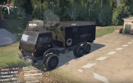 Скачать мод грузовик Камаз-4310 «Military» для Spintires v. 03.03.16