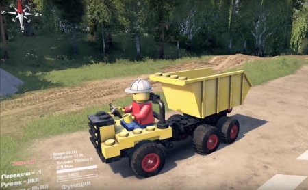 Скачать мод грузовик Lego Classic для Spintires v. 03.03.16
