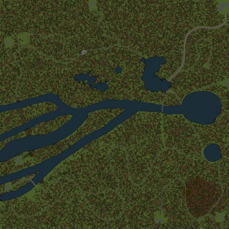 Скачать мод Карта Прогулка по лесу для Spintires v. 03.03.16