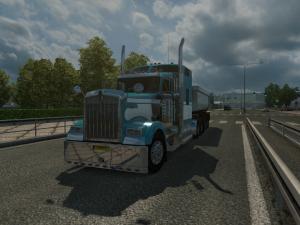 Скачать мод грузовик Kenworth W900 v.21.11.16 для Euro Truck Simulator 2 v. ...