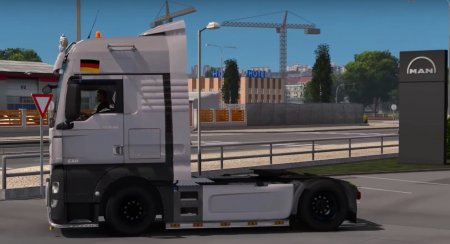 Скачать мод грузовик MAN TGX Euro 6 v.1.9 для Euro Truck Simulator 2 v. 1.27