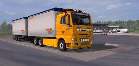 Скачать мод грузовик MAN TGX 2010 v.3.8 для Euro Truck Simulator 2 v. 1.27-1.28