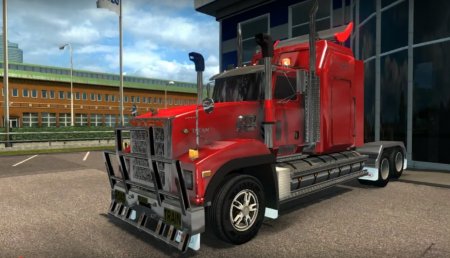 Скачать мод грузовик Mack Titan V8 v.1.5 для Euro Truck Simulator 2 v. 1.26