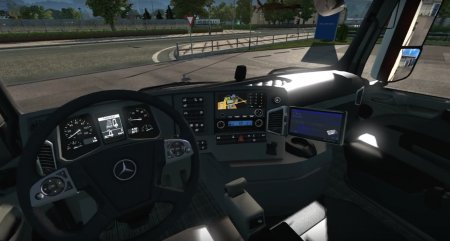Скачать мод грузовик Mercedes-Benz Antos-1840 v.23.05.17 для Euro Truck Simulator 2 v. 1.27