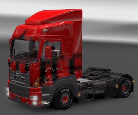Скачать мод грузовик Hino 700 v.1.18 для Euro Truck Simulator 2