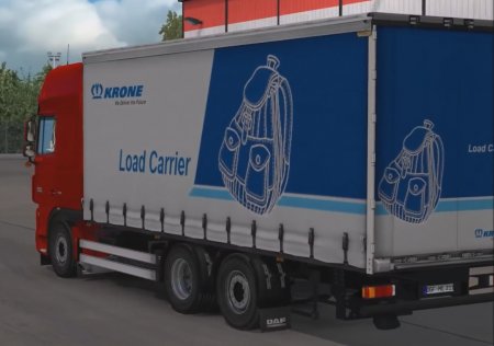 Скачать мод грузовик DAF XF 105 v.4.9 для Euro Truck Simulator 2 v. 1.27