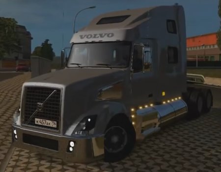 Скачать мод грузовик Volvo VT880 v.3 для Euro Truck Simulator 2 v. 1.24-1.26