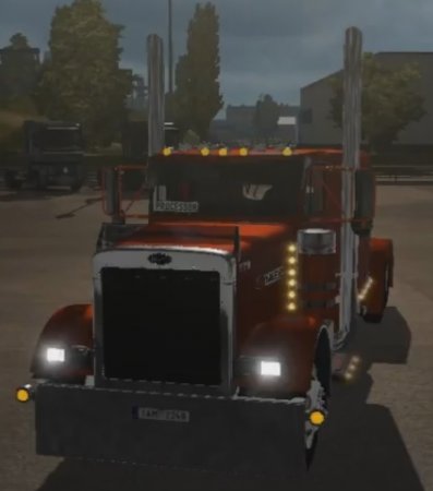 Скачать мод грузовик Peterbilt 379 v.2.6 для Euro Truck Simulator 2 v. 1.27