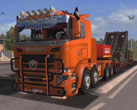 Скачать мод грузовик Scania Illegal v.9.01 для Euro Truck Simulator 2 v. 1.27