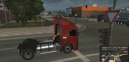 Скачать мод грузовик Volkswagen Constellation XLX + Chrome Trailer для Euro Truck Simulator 2 v. 1.26