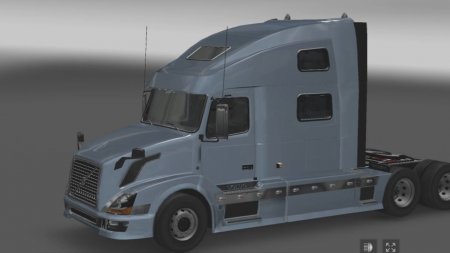 Скачать мод грузовик Volvo VNL 780 Truck Shop v.3 для Euro Truck Simulator 2 v. 1.27