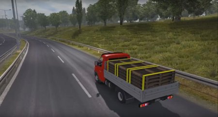 Скачать мод грузовик Газ-3302 «Reworked» v.25.07.17 для Euro Truck Simulator 2 v. 1.27