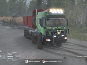 Скачать мод грузовик MAN 8x8 для Spintires MudRunner