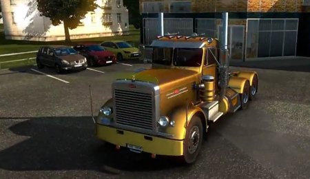 Скачать мод грузовик Peterbilt 359 для Euro Truck Simulator 2 v. 1.28-1.30