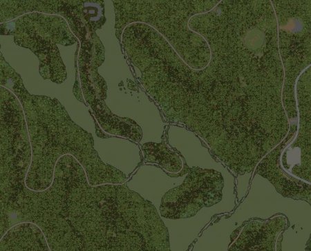 Скачать мод карта «Через болото» для Spintires MudRunner