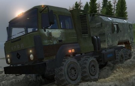 Скачать мод грузовик Урал-5323 для Spintires v. 03.03.16