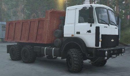 Скачать мод грузовик Маз-6317 Автовоз версия 2.0 для Spintires v. 03.03.16