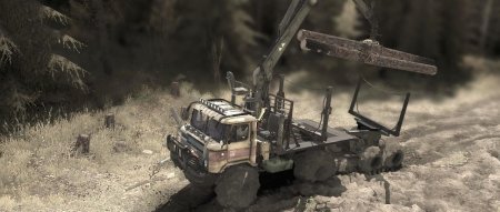 Скачать мод грузовик Газ-66 для Spintires MudRunner