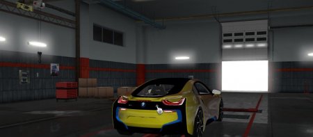 Скачать мод BMW i8 2016 v.09.09.18 для Euro Truck Simulator 2 v. 1.31-1.32