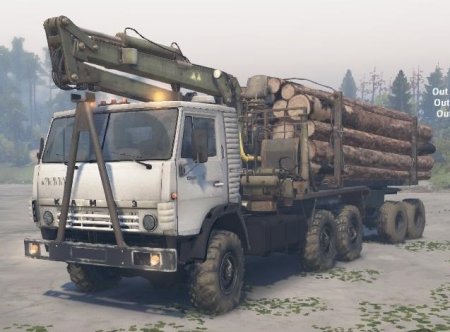 Скачать мод грузовик Камаз-5320 для Spintires v. 03.03.16