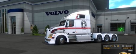 Скачать мод грузовик Volvo VNL670 v.1.6 для Euro Truck Simulator 2 v. 1.32