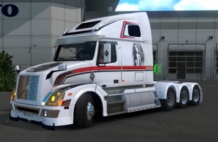 Скачать мод грузовик Volvo VNL670 v.1.6 для Euro Truck Simulator 2 v. 1.32