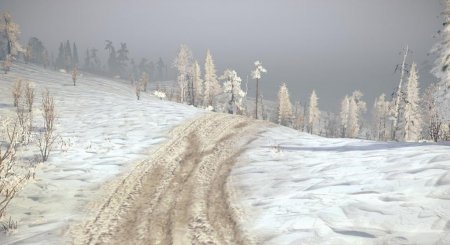 Скачать мод карта «Snow Hills» для Spintires MudRunner