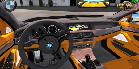 Скачать мод BMW M5 F10 для Euro Truck Simulator 2 v. 1.32-1.33