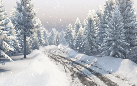 Скачать мод карта «Зима» для Spintires v. 03.03.16