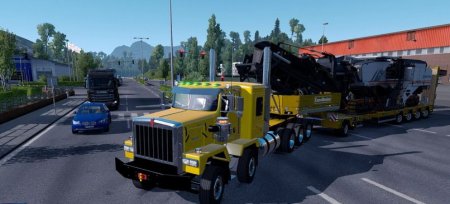 Скачать мод грузовик Kenworth C500 JDM для Euro Truck Simulator 2 v. 1.32-1.34