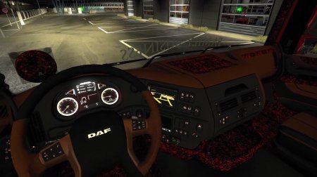 Скачать мод грузовик DAF XF 106 530 Weeda + Trailer для Euro Truck Simulator 2 v. 1.32-1.34