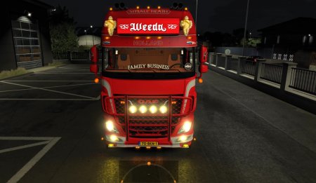 Скачать мод грузовик DAF XF 106 530 Weeda + Trailer для Euro Truck Simulator 2 v. 1.32-1.34