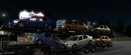 Скачать мод прицеп «Renault Logan Trailer» для Euro Truck Simulator 2 v. 1.35-1.36