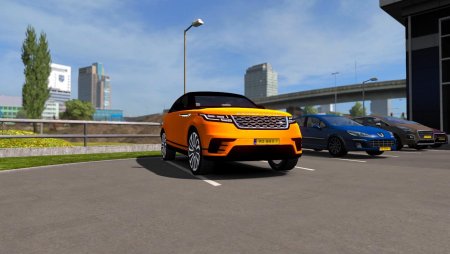 Скачать мод Range Rover Velar для Euro Truck Simulator 2 v. 1.35-1.36