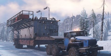 Скачать мод грузовик Урал 4320-31 для SnowRunner